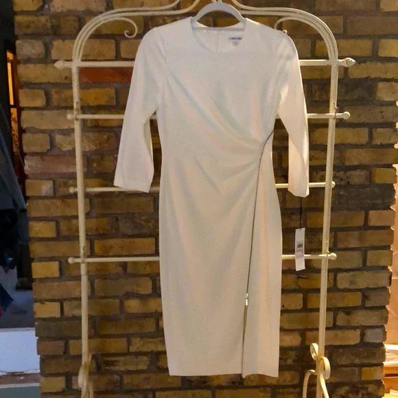 New with tags Calvin Klein sexy zipper dress